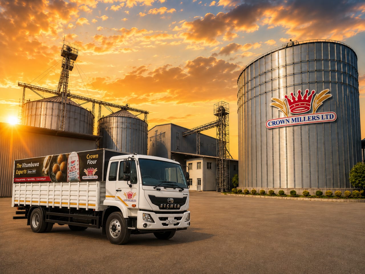 Crown Millers modern operations in 2026